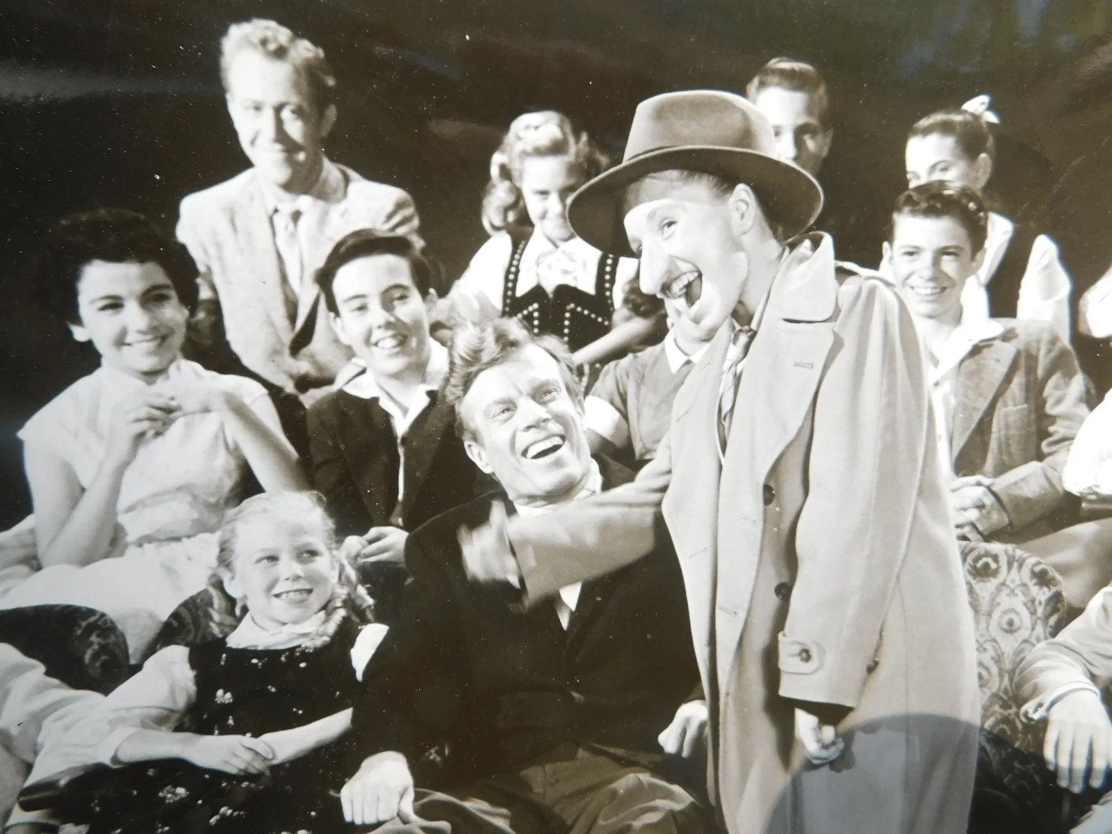 8 x 10 B&W Walt Disney Mickey Mouse Club Jimmy Durante Photo *RARE One of a Kind, изображение 2