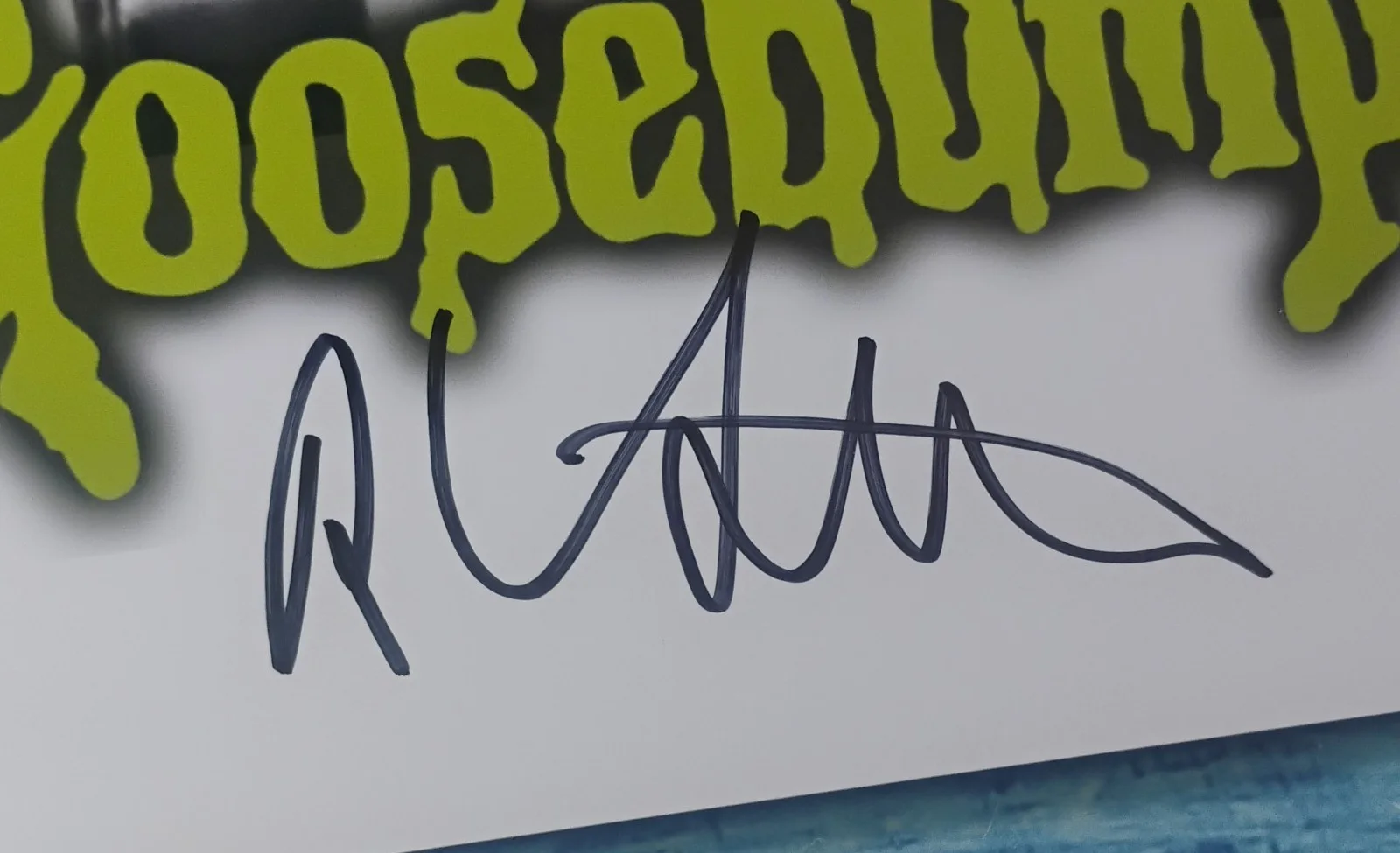 RL Stine Hand Signed Aurograph 8x10 Photo COA Goosebumps NO TARIFFS, image 3