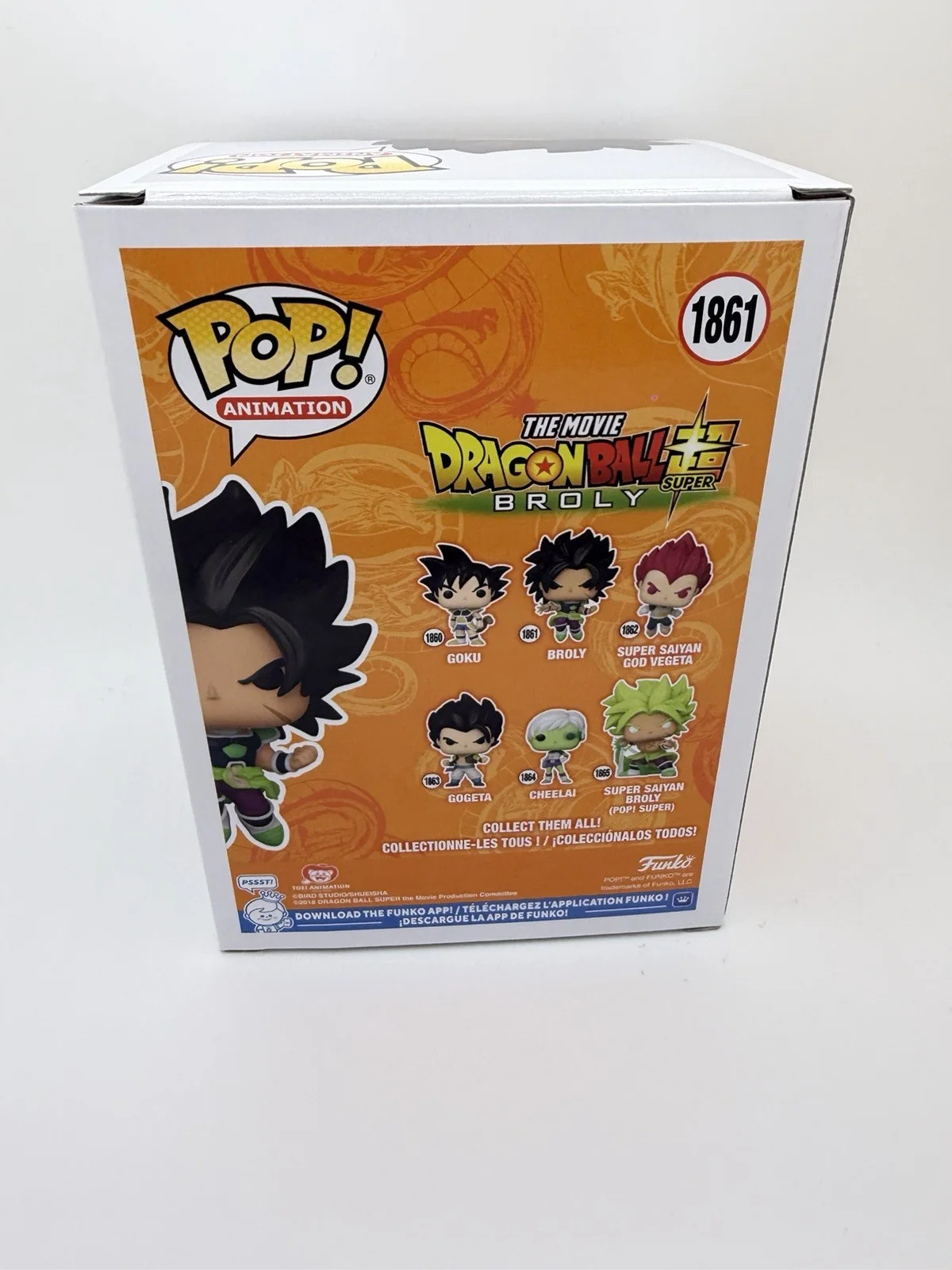 JOHNNY YONG BOSCH SIGNED BROLY FUNKO POP ‘DRAGON BALL SUPER’ +CN INSC. JSA COA, image 4