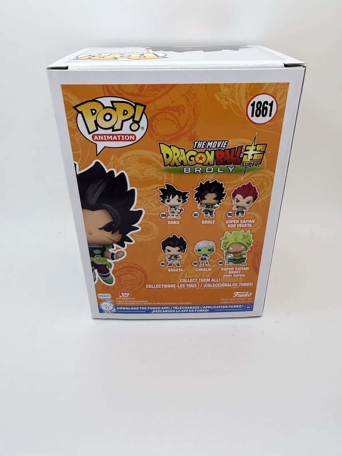 JOHNNY YONG BOSCH SIGNED BROLY FUNKO POP ‘DRAGON BALL SUPER’ +CN INSC. JSA COA, изображение 4