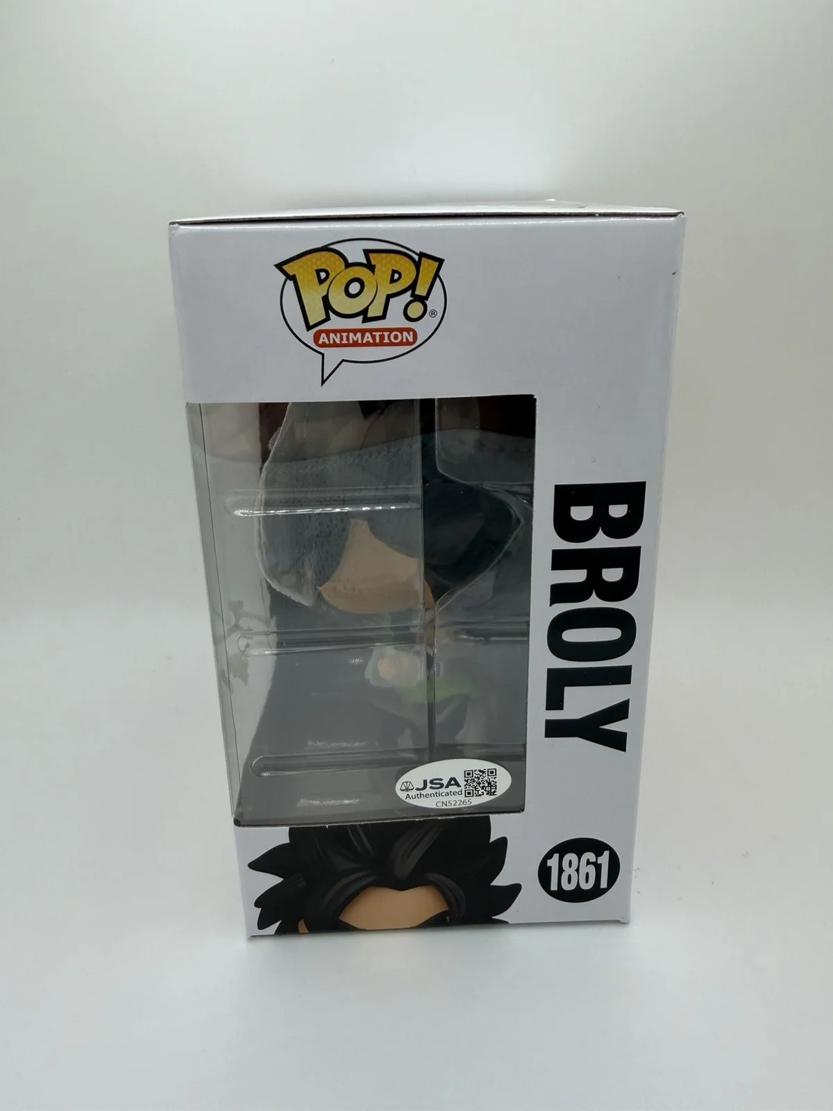 JOHNNY YONG BOSCH SIGNED BROLY FUNKO POP ‘DRAGON BALL SUPER’ +CN INSC. JSA COA, image 3