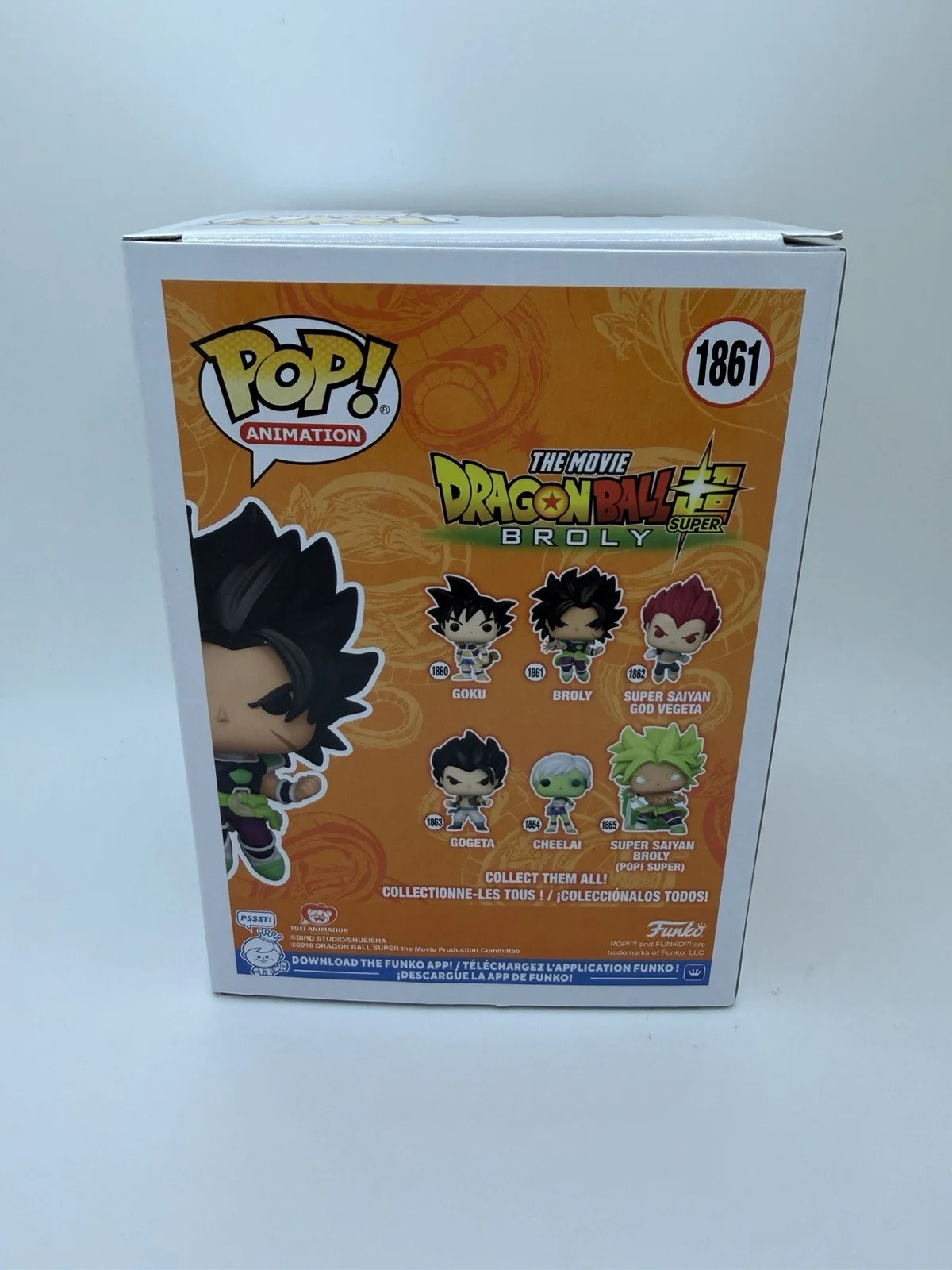 JOHNNY YONG BOSCH SIGNED BROLY FUNKO POP ‘DRAGON BALL SUPER’ +CN INSC. JSA COA, image 4