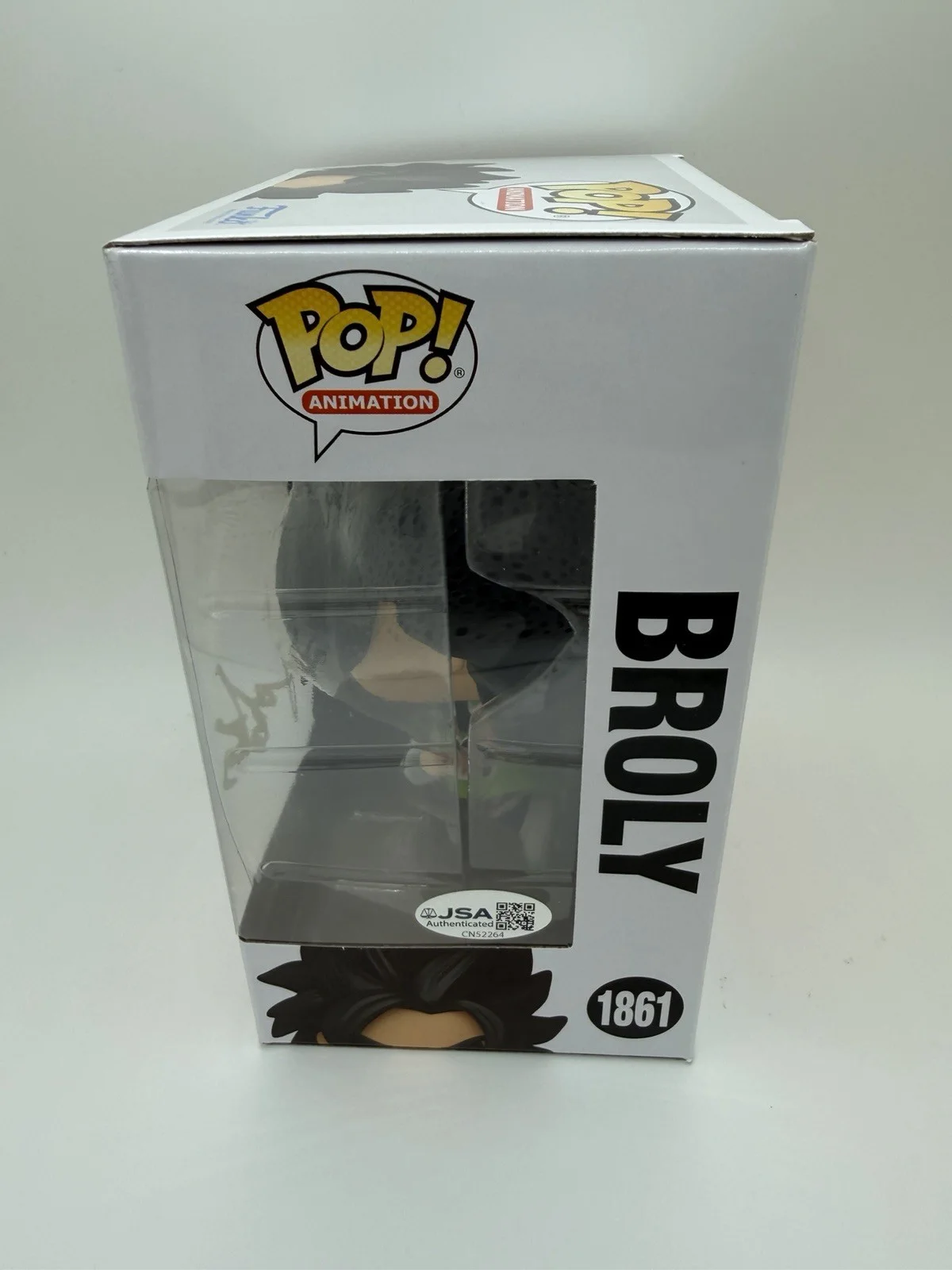 JOHNNY YONG BOSCH SIGNED BROLY FUNKO POP ‘DRAGON BALL SUPER’ +CN INSC. JSA COA, изображение 3