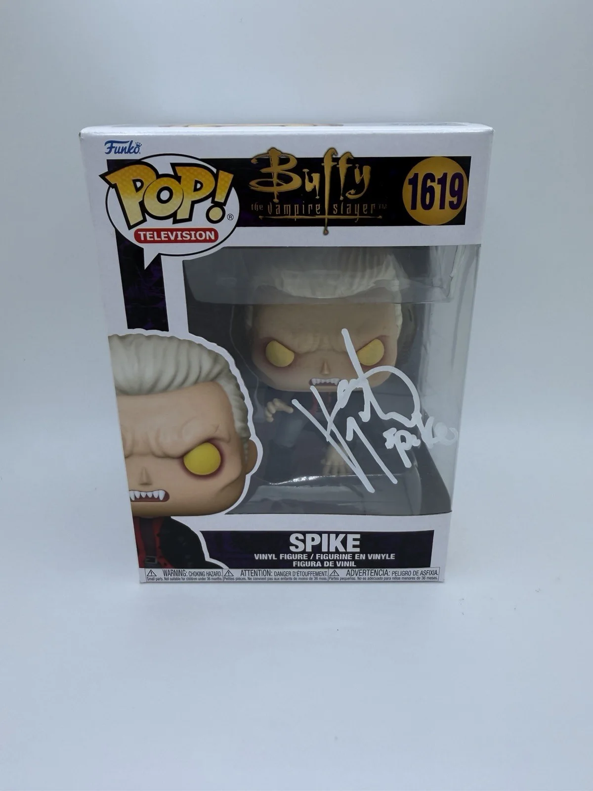 JAMES MARSTERS SIGNED SPIKE FUNKO POP ‘BUFFY THE VAMPIRE SLAYER’ +CN JSA COA, image 2