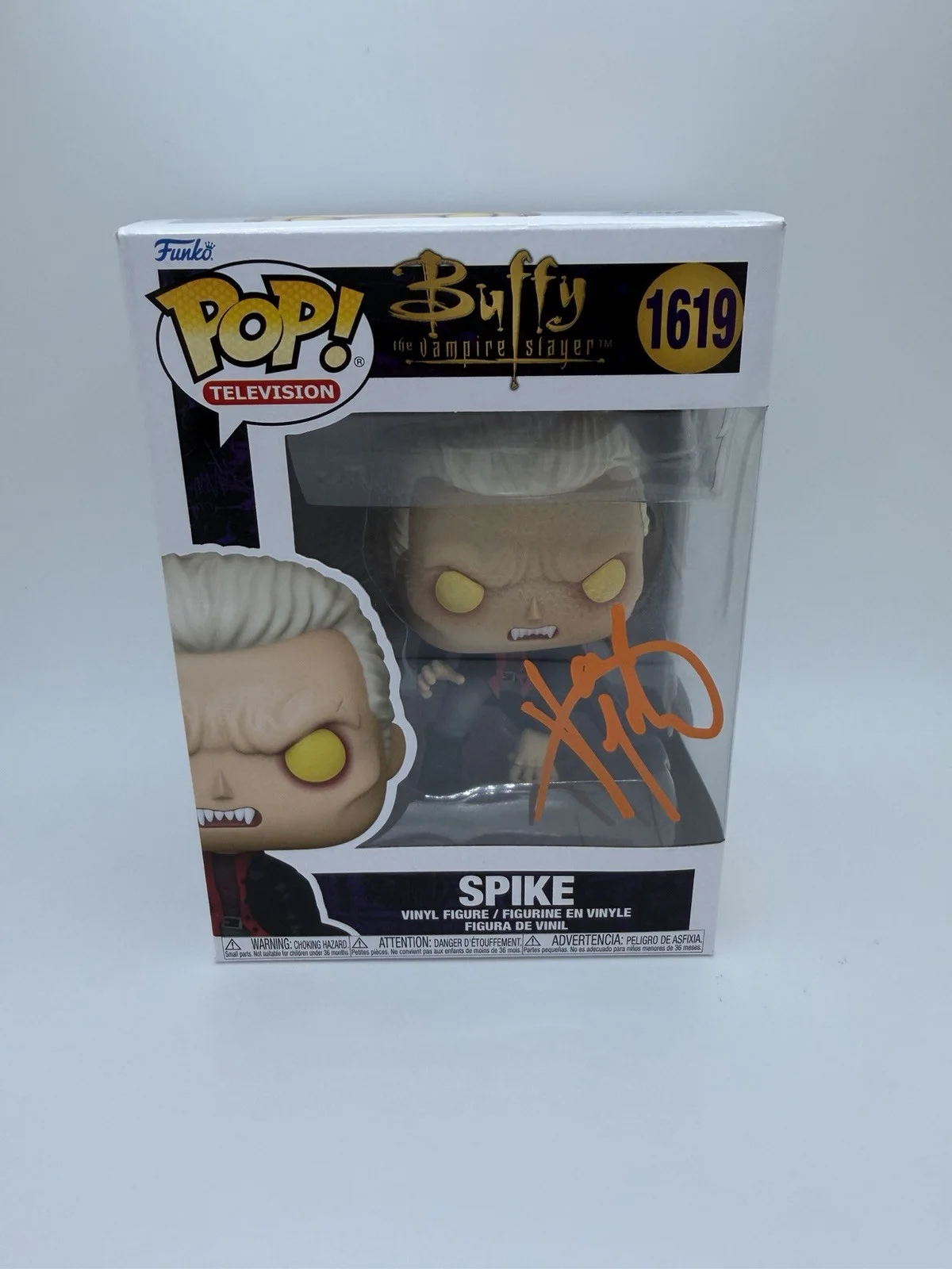 JAMES MARSTERS SIGNED SPIKE FUNKO POP ‘BUFFY THE VAMPIRE SLAYER’ JSA COA, изображение 2