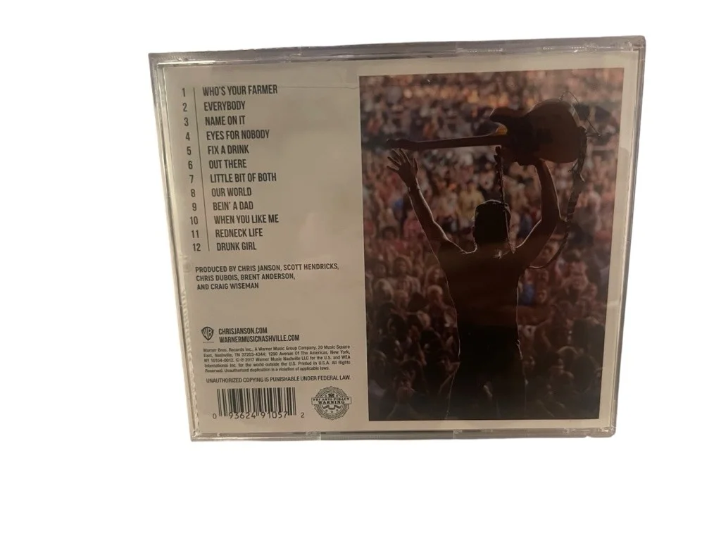 Autographed signed Chris Janson Everybody CD - brand new, image 2