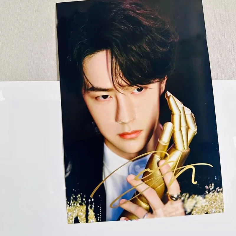 Wang Yibo 马年春晚 Autographed Signed Photos Collection, image 3