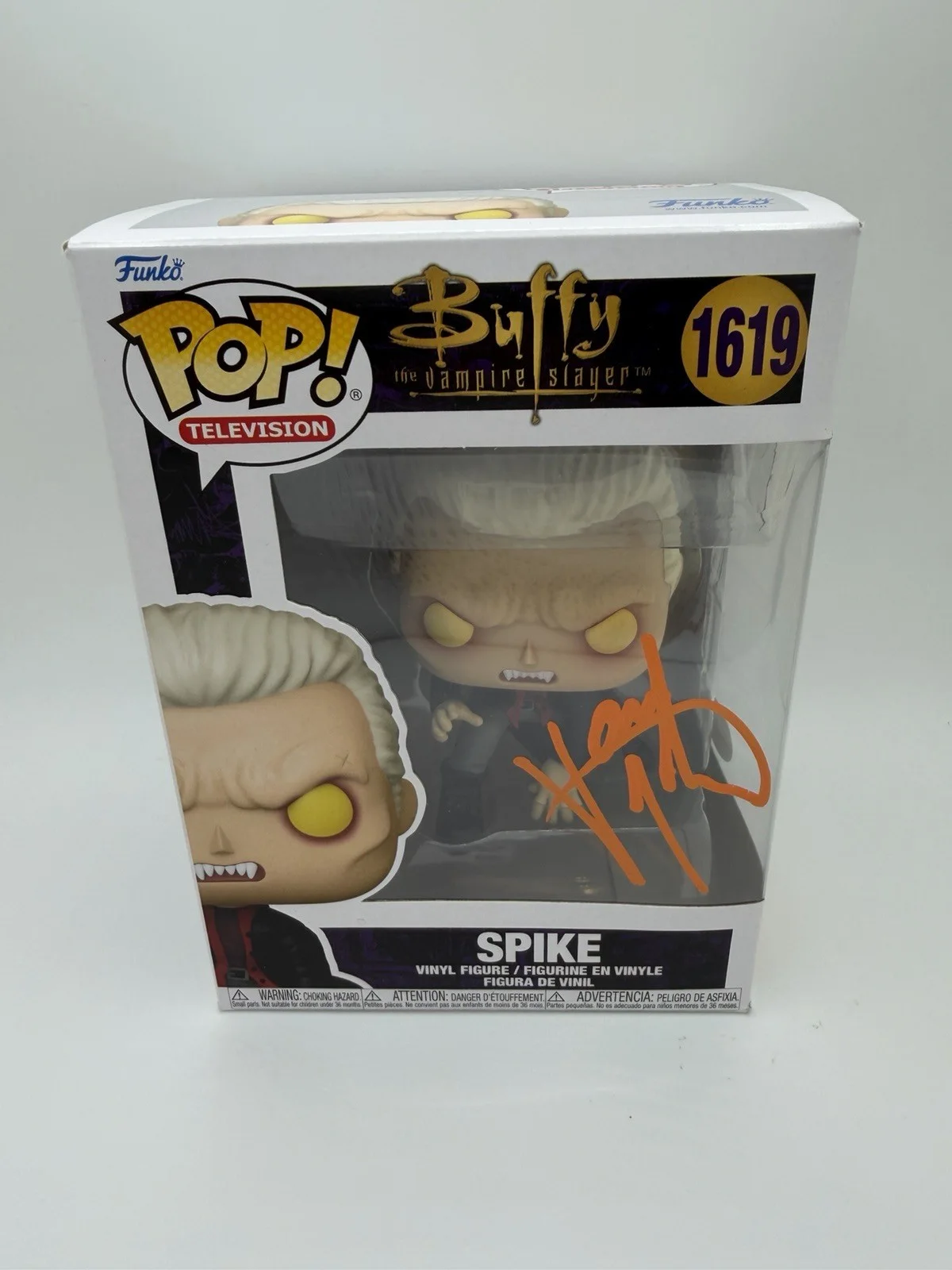 JAMES MARSTERS SIGNED SPIKE FUNKO POP ‘BUFFY THE VAMPIRE SLAYER’ JSA COA, image 2