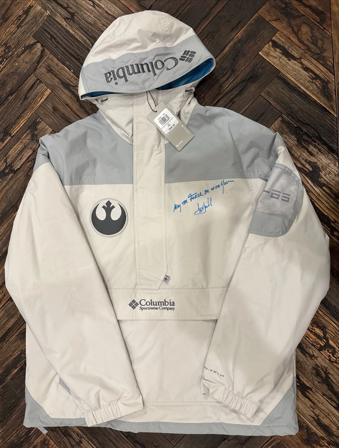 Mark Hamill — Mark Hamil Signed Insc Star Wars Columbia Jacket Ltd Edition of 25 PSA Authentic, изображение 2