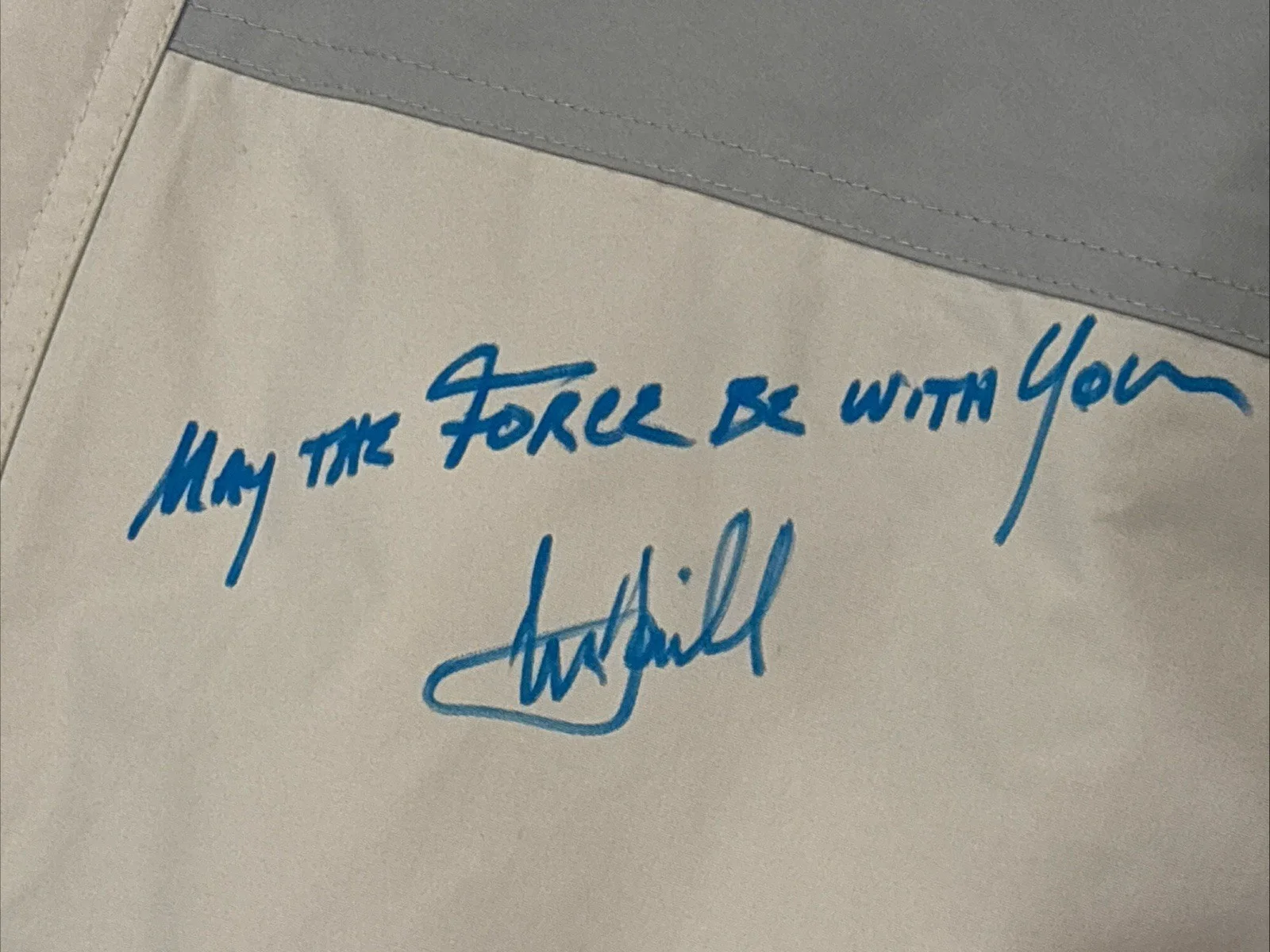 Mark Hamill — Mark Hamil Signed Insc Star Wars Columbia Jacket Ltd Edition of 25 PSA Authentic, изображение 3