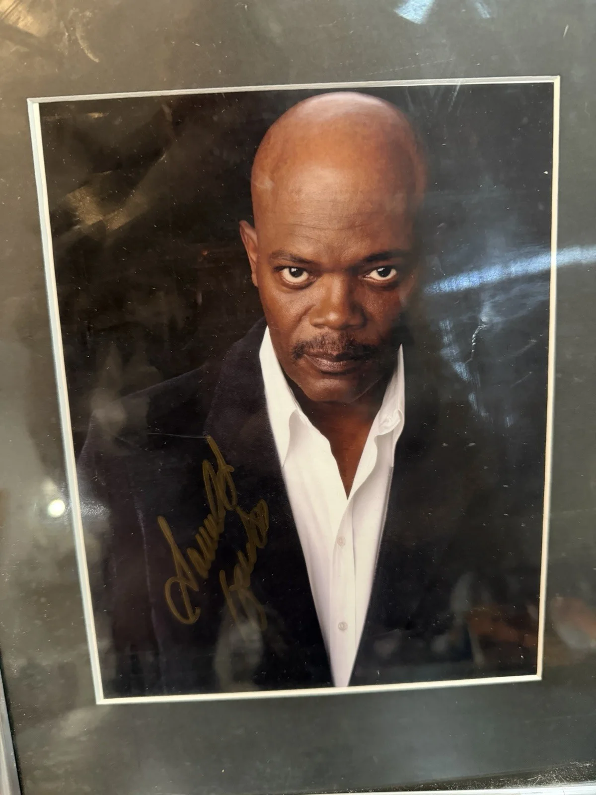 Samuel L Jackson Kangol Hat And 8x10 Signed Photo autographed Picture And Hat, изображение 2