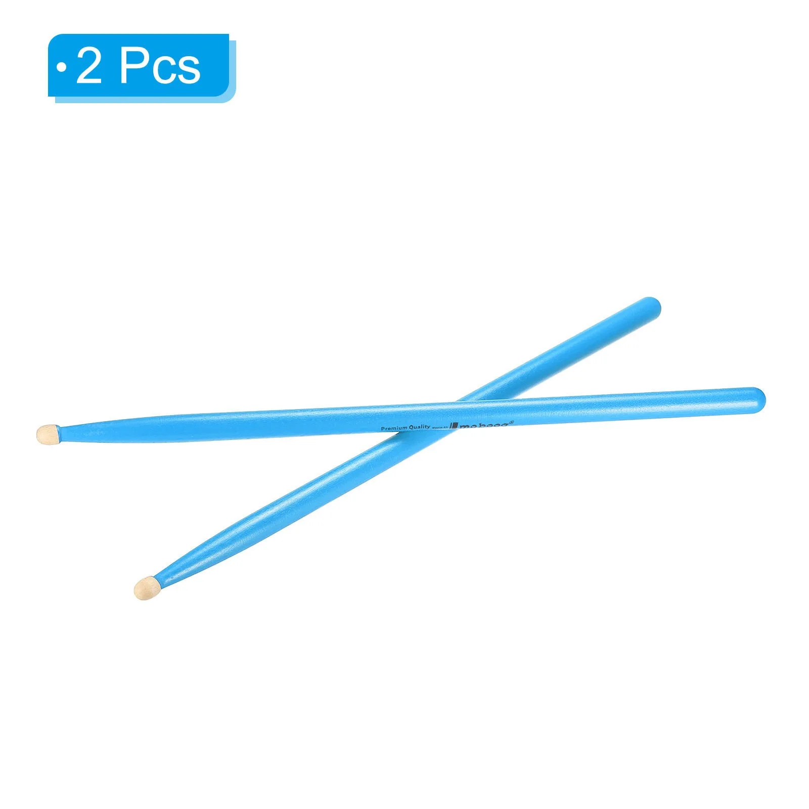 Maple Wood Drumstick Anti Slip Drum Stick 5A Blue 1 Pair for Drumming Musical, изображение 3