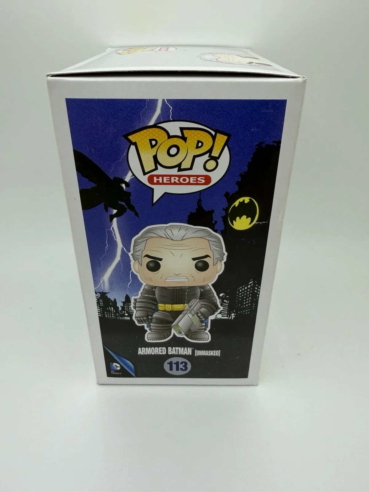 FRANK MILLER SIGNED BATMAN FUNKO POP ‘THE DARK KNIGHT RETURNS’ JSA COA, image 5