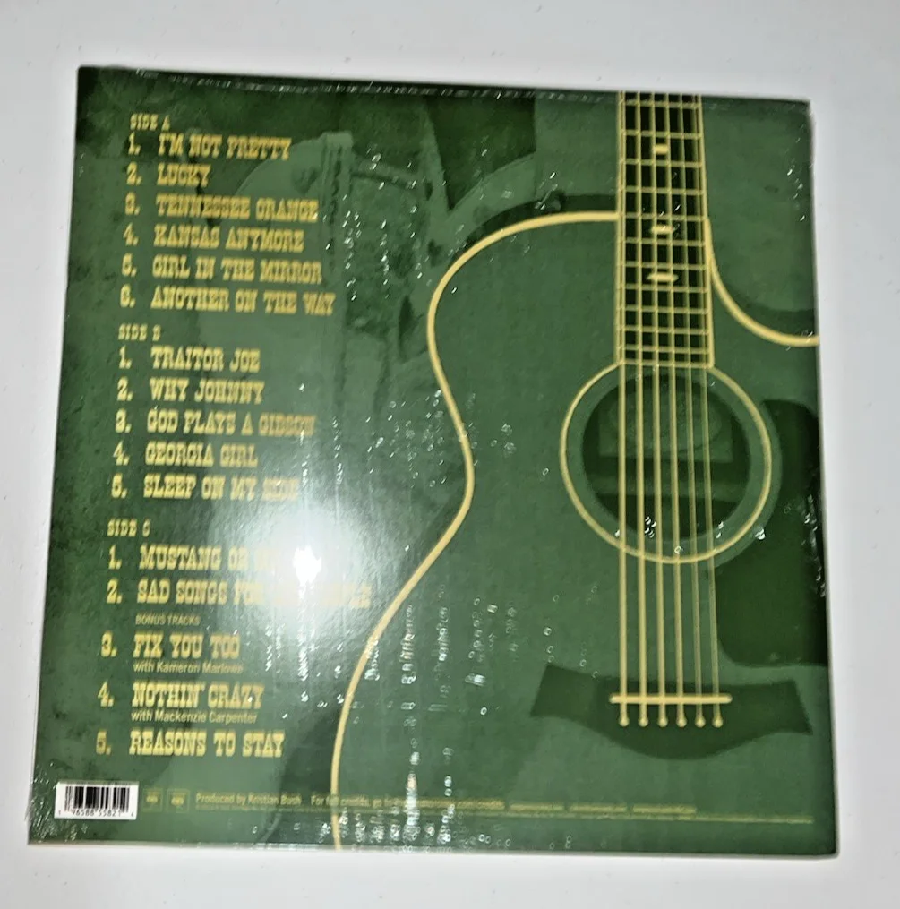 Megan Moroney AUTOGRAPHED SIGNED LUCKY LP Green Vinyl Limited New, image 3