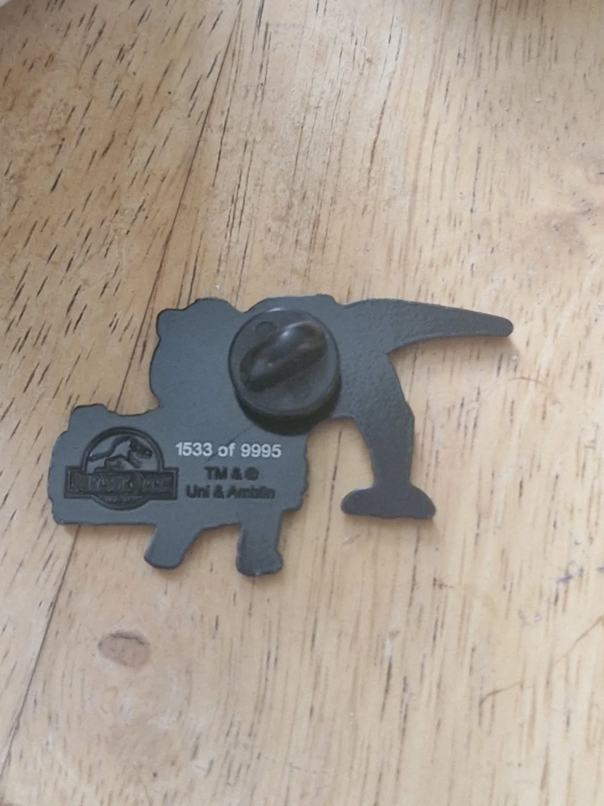 Jurassic Park Limited Edition Pin Badge, image 2