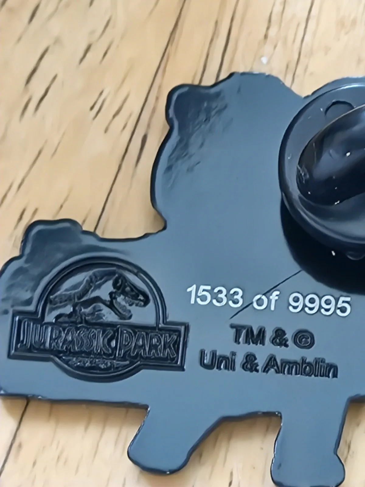 Jurassic Park Limited Edition Pin Badge, image 3