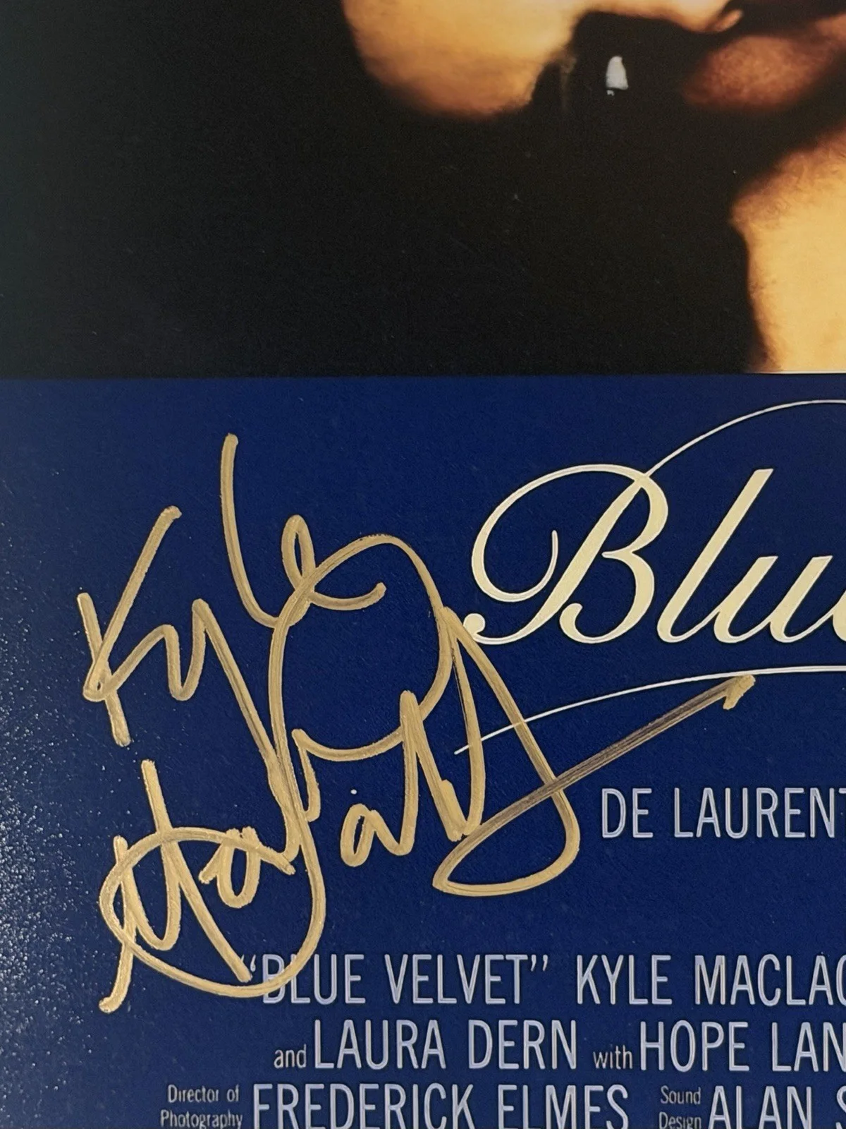 Kyle MacLachlan — KYLE MACLACHLAN SIGNED AUTOGRAPH 12x18 PHOTO BLUE VELVET BECKETT BW89862, изображение 2