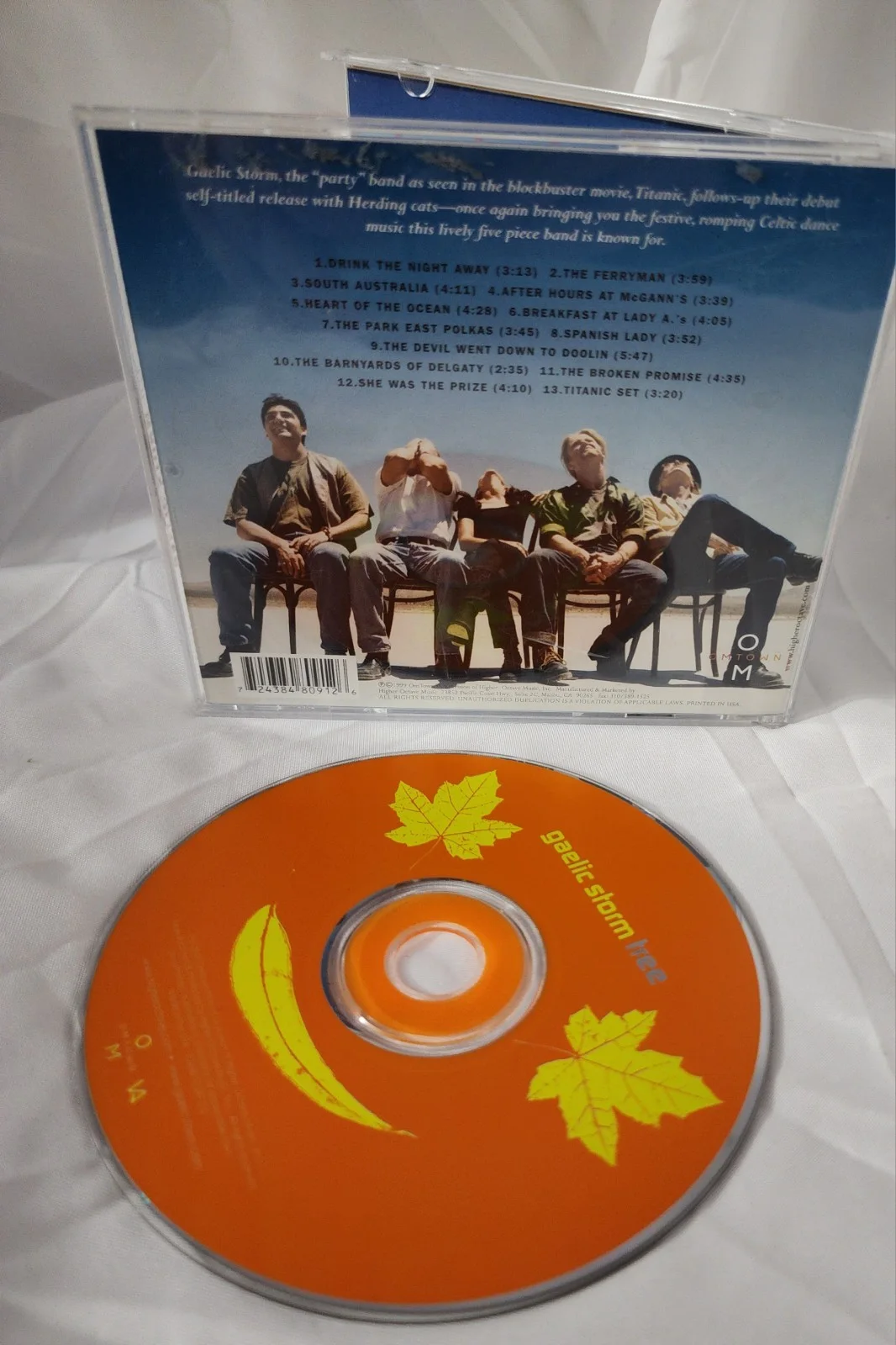 Gaelic Storm Herding Cats Autographed Original CD & Booklet, image 2