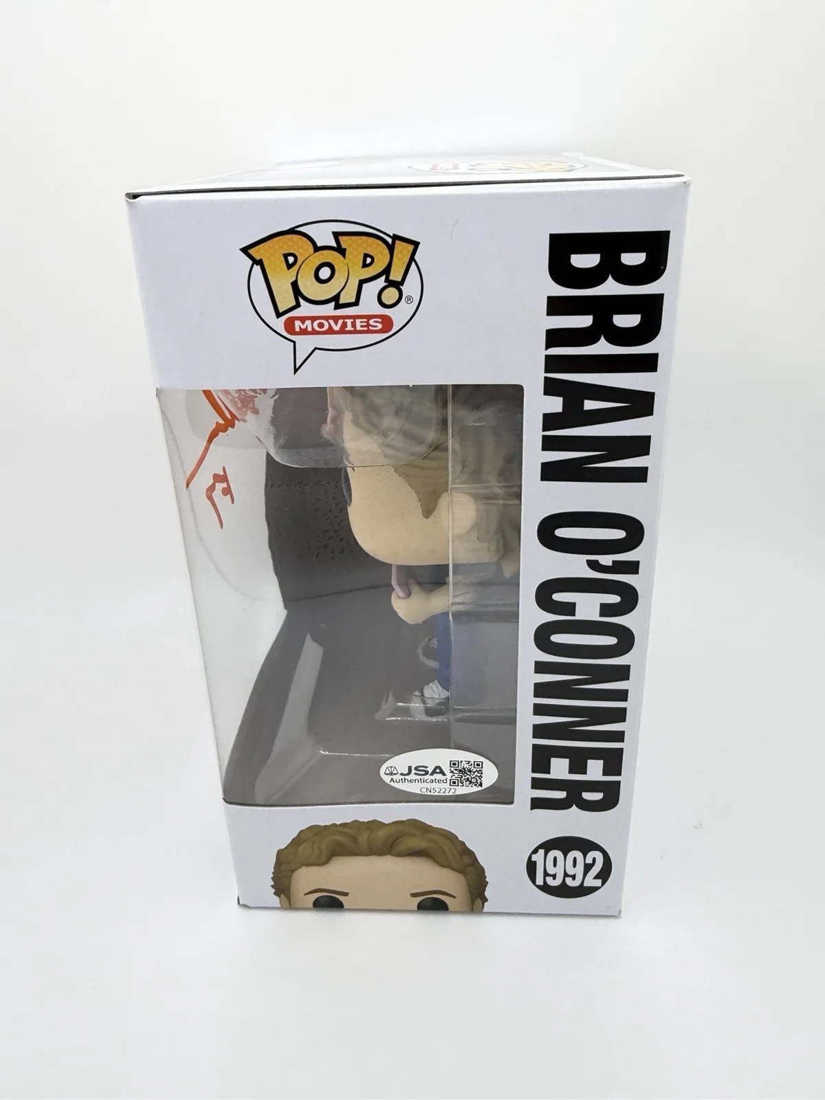 CODY WALKER SIGNED BRIAN O’ CONNOR FUNKO POP ‘FAST & FURIOUS’ +F7 INSC. JSA, image 3