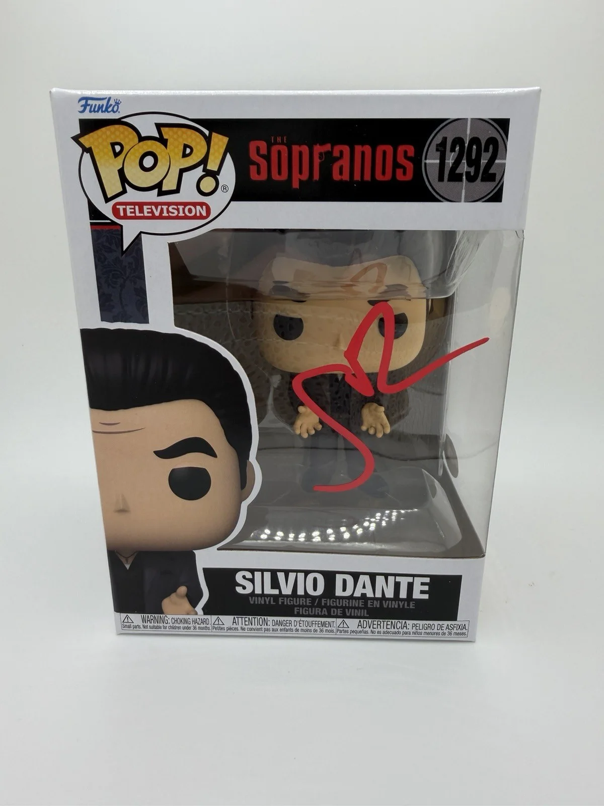 STEVEN VAN ZANDT SIGNED SILVIO DANTE FUNKO POP ‘THE SOPRANOS’ TV JSA COA, изображение 2
