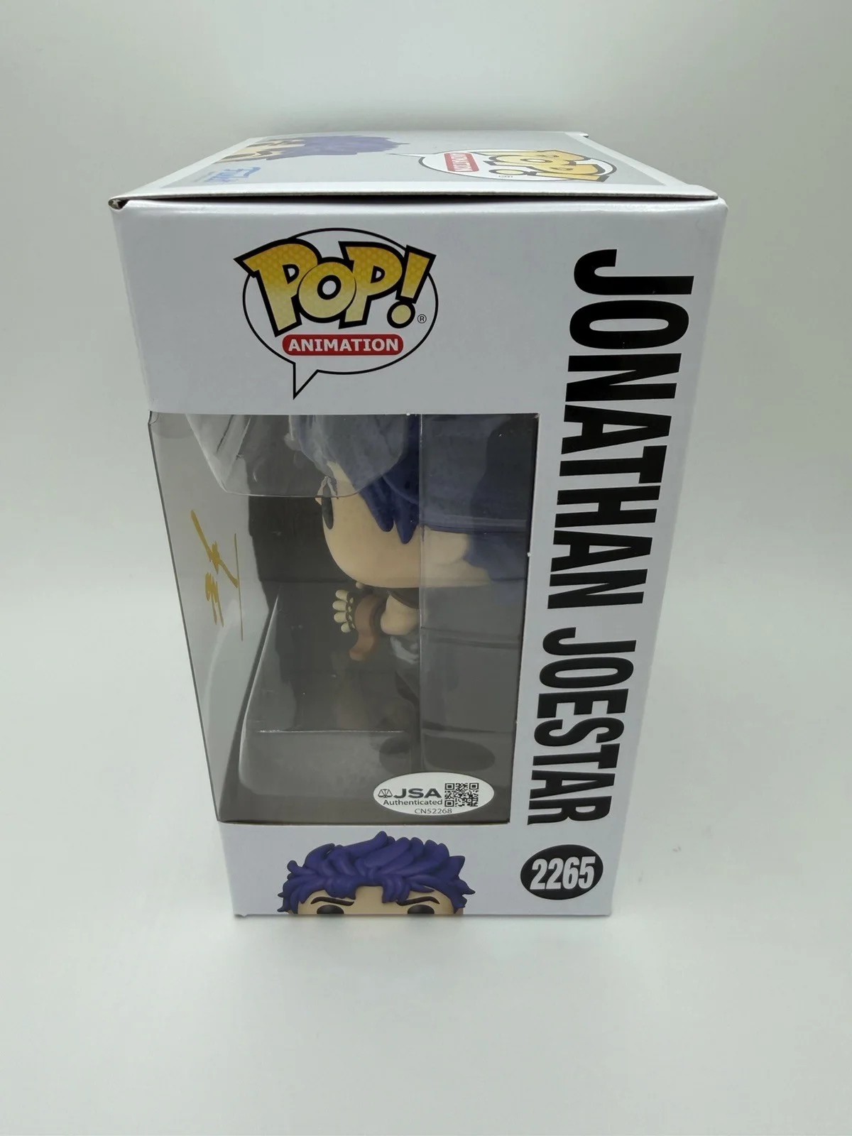 JOHNNY YONG BOSCH SIGNED JONATHAN JOESTAR FUNKO POP +CN INSC. JSA COA WS, изображение 3
