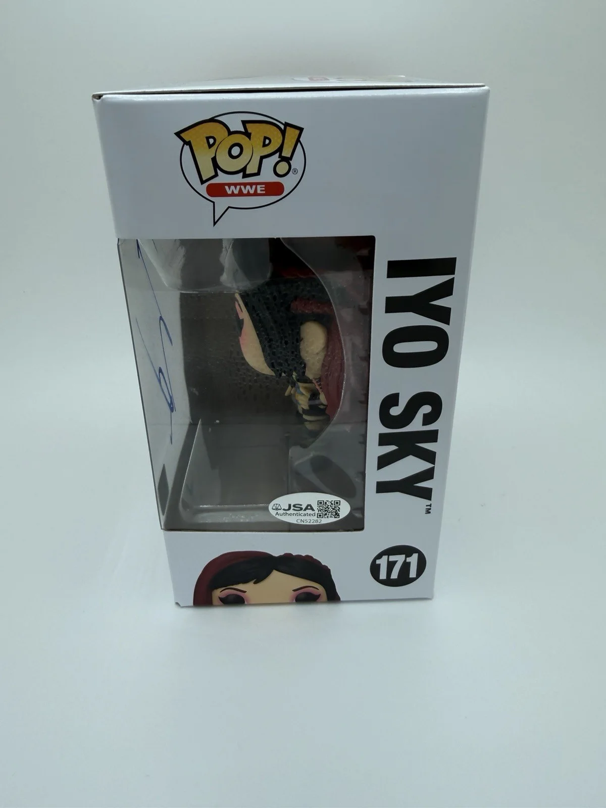 IYO SKY SIGNED WWE FUNKO POP JAPANESE FEMALE WRESTLER JSA AUTHENTICATED WS, изображение 3