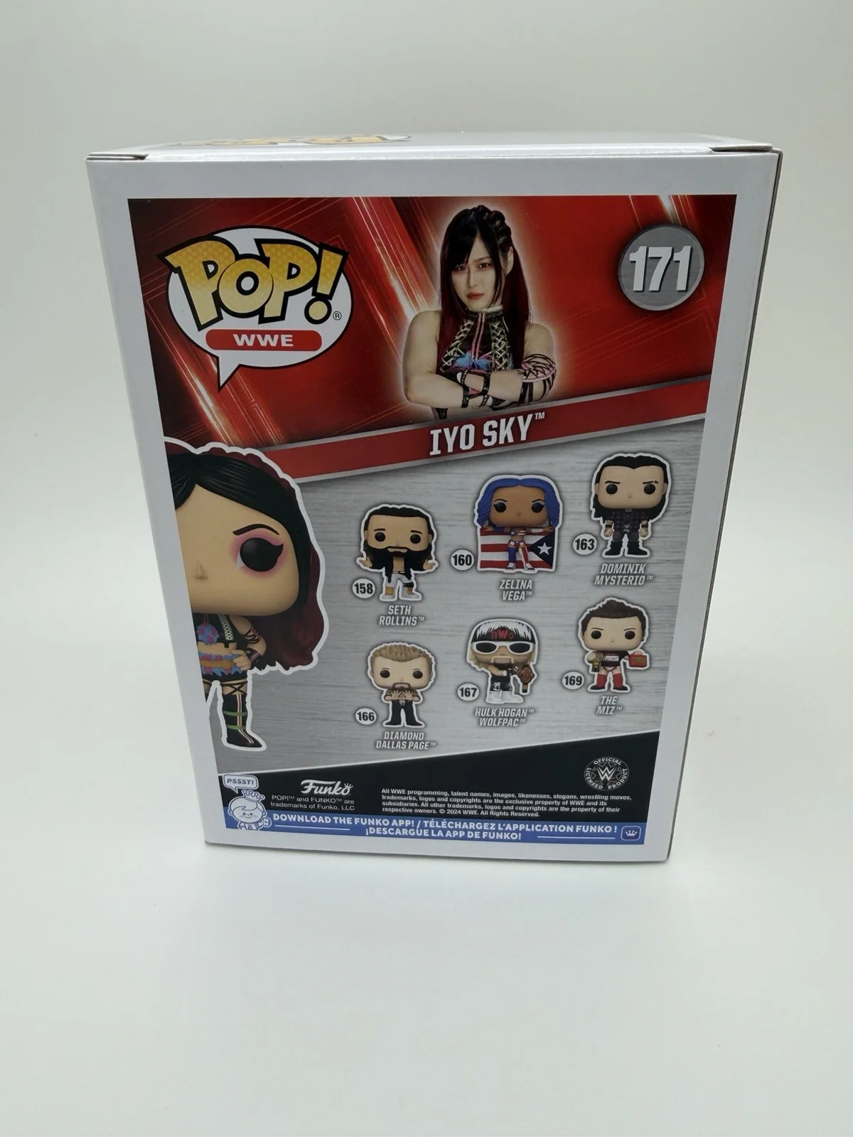 IYO SKY SIGNED WWE FUNKO POP JAPANESE FEMALE WRESTLER JSA AUTHENTICATED WS, изображение 4
