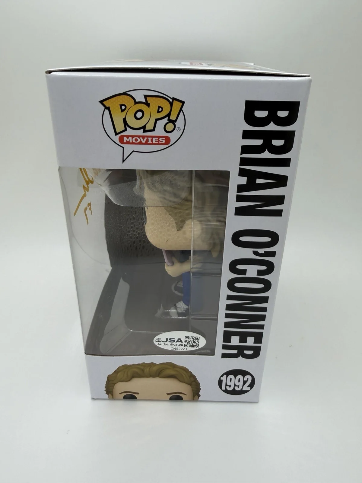 CODY WALKER SIGNED BRIAN O’ CONNOR FUNKO POP ‘FAST & FURIOUS’ +F7 INSC. JSA, image 3