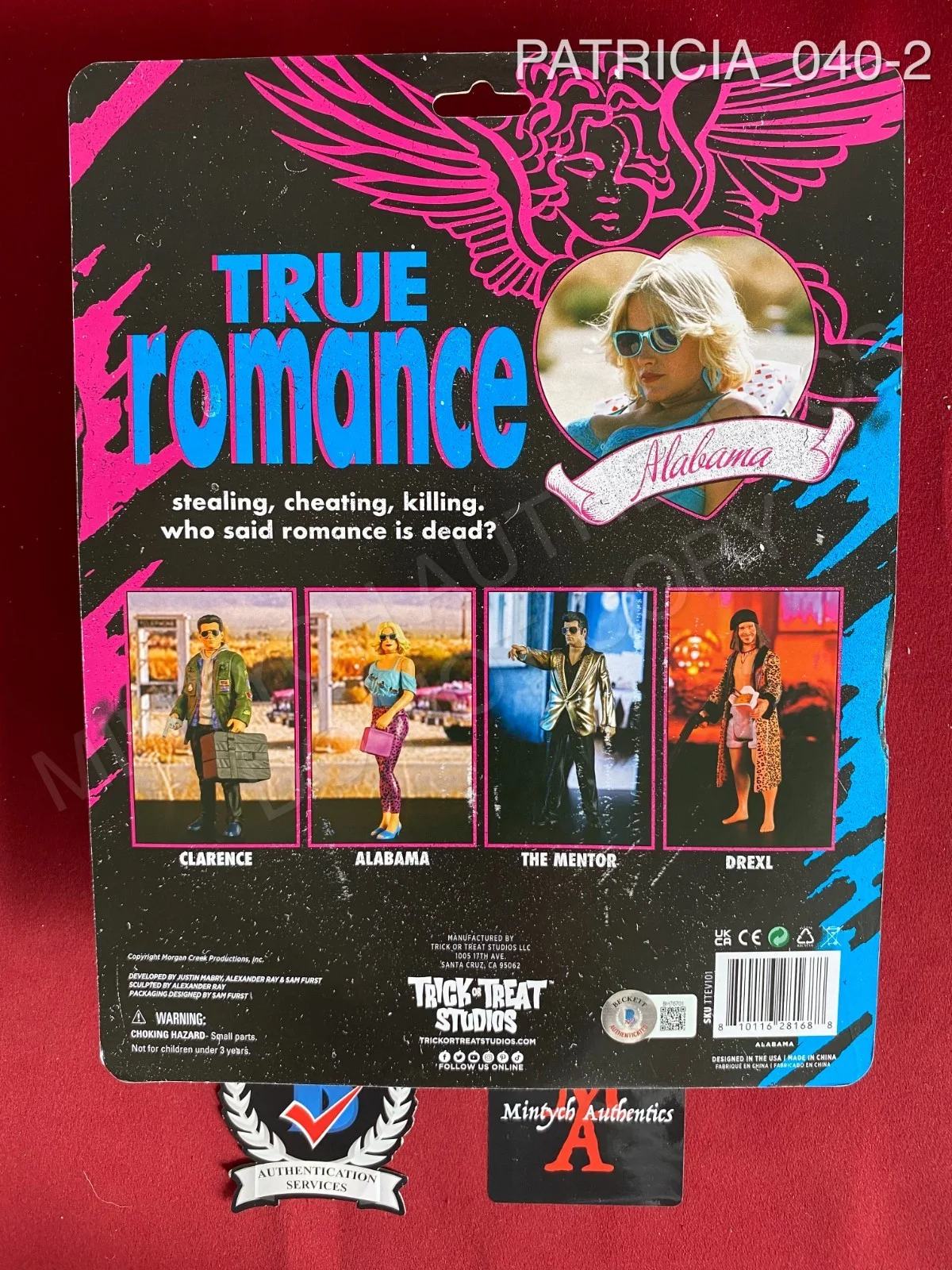 Patricia Arquette — Patricia Arquette signed Alabama from True Romance vinyl figure Beckett COA, изображение 2