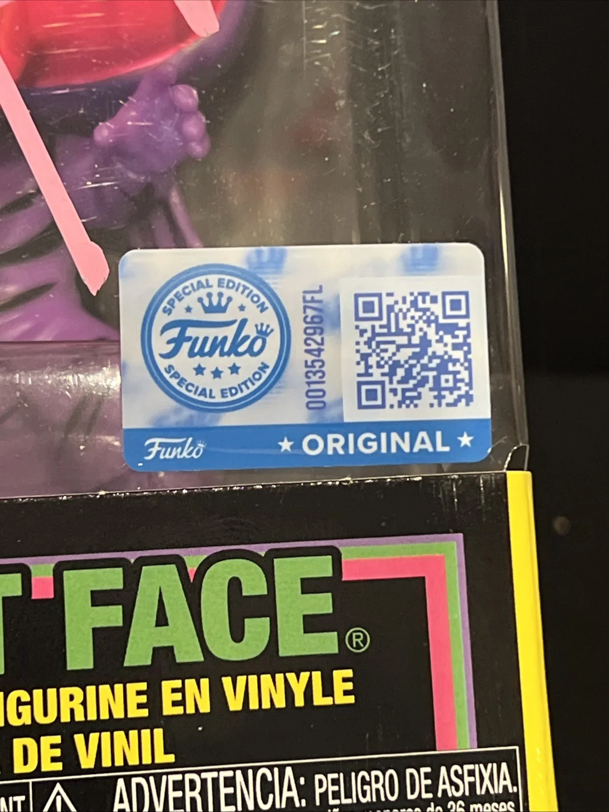 Matthew Lillard — Matthew Lillard Signed Funko #1607 Ghost Face (Scream) - Blacklight reactive PSA, image 3