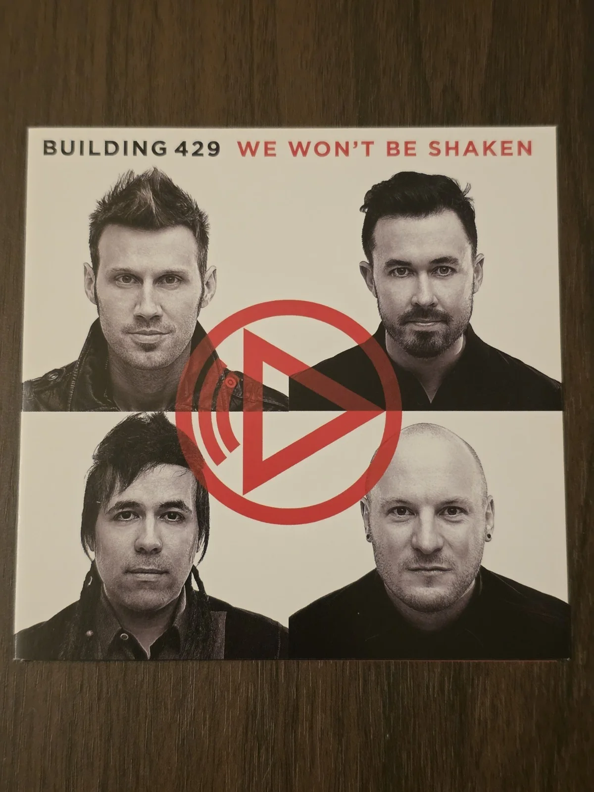 Building 429 We Won't Be Shaken Signed CD Booklet Only Rare Autograph, изображение 2
