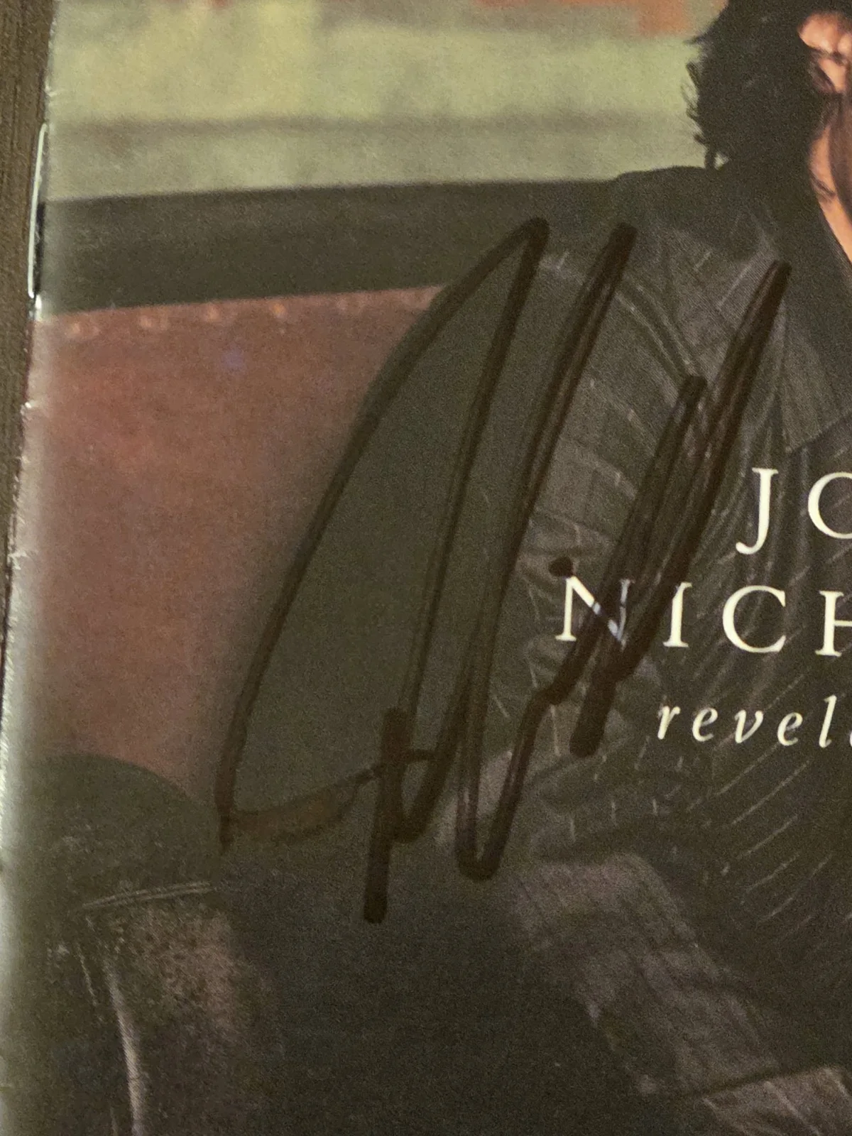 JOE NICHOLS SIGNED AUTOGRAPHED CD Booklet Only RARE Revelation, изображение 2