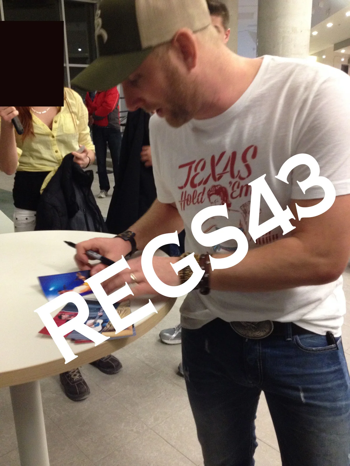 Tim Hicks Signed Autographed 4x6 Photo Throw Down - Country Music Proof #5, изображение 2