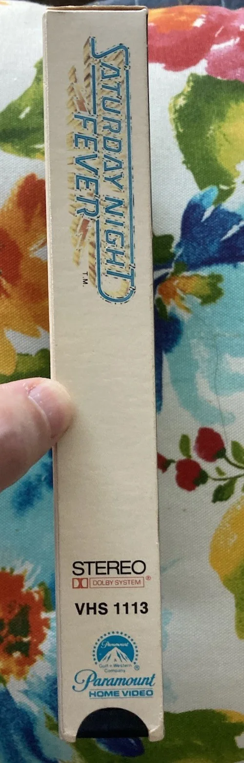 John Travolta — John Travolta Signed Saturday Night Fever Vhs Video Autographed, изображение 3