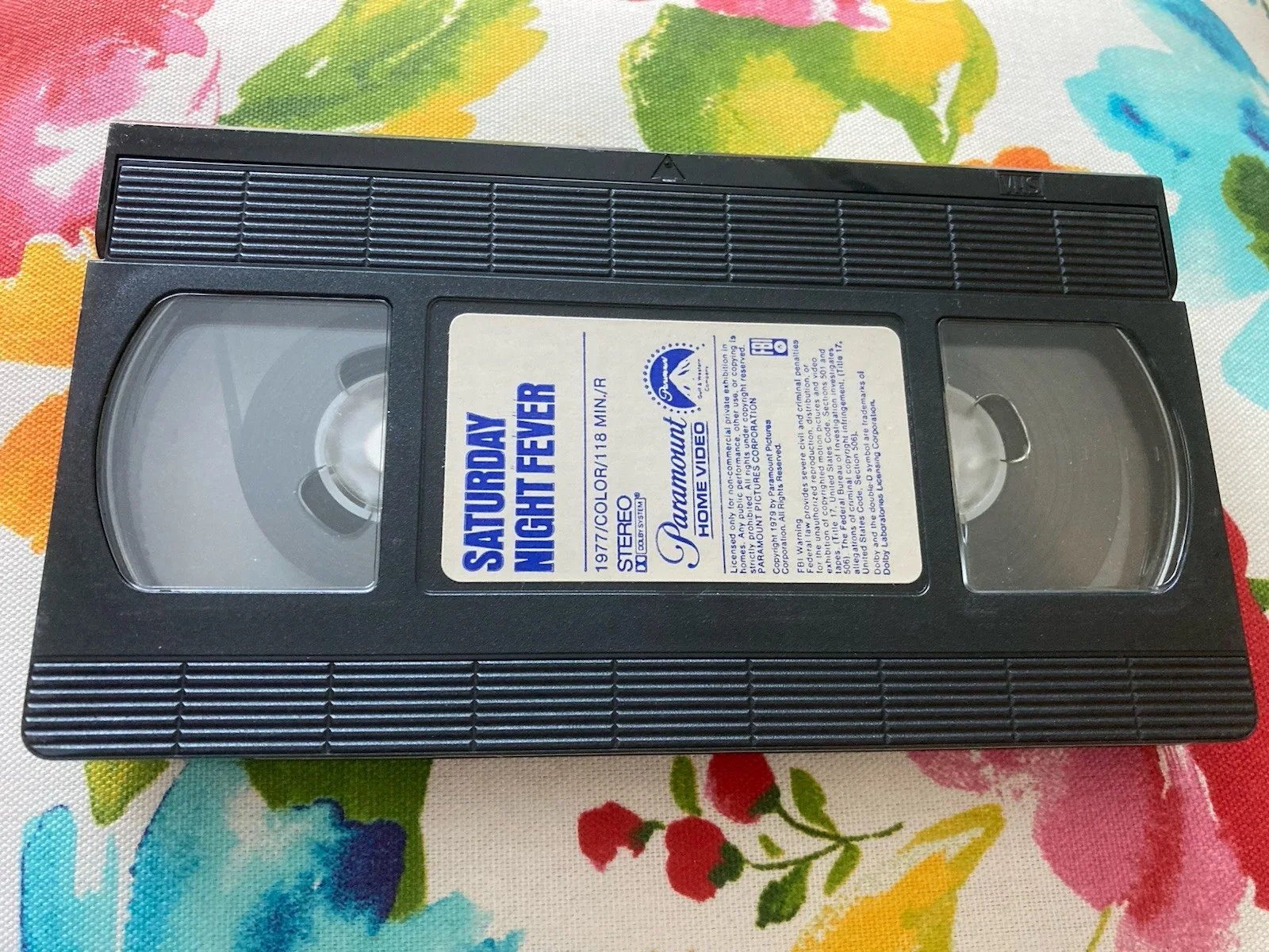John Travolta — John Travolta Signed Saturday Night Fever Vhs Video Autographed, изображение 5