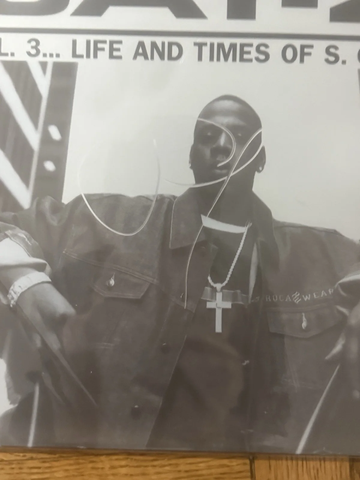JAY-Z — JAY-Z SIGNED AUTOGRAPH LIFE AND TIME OF SEAN CARTER VOL 3 ALBUM VINYL PSA COA, изображение 2