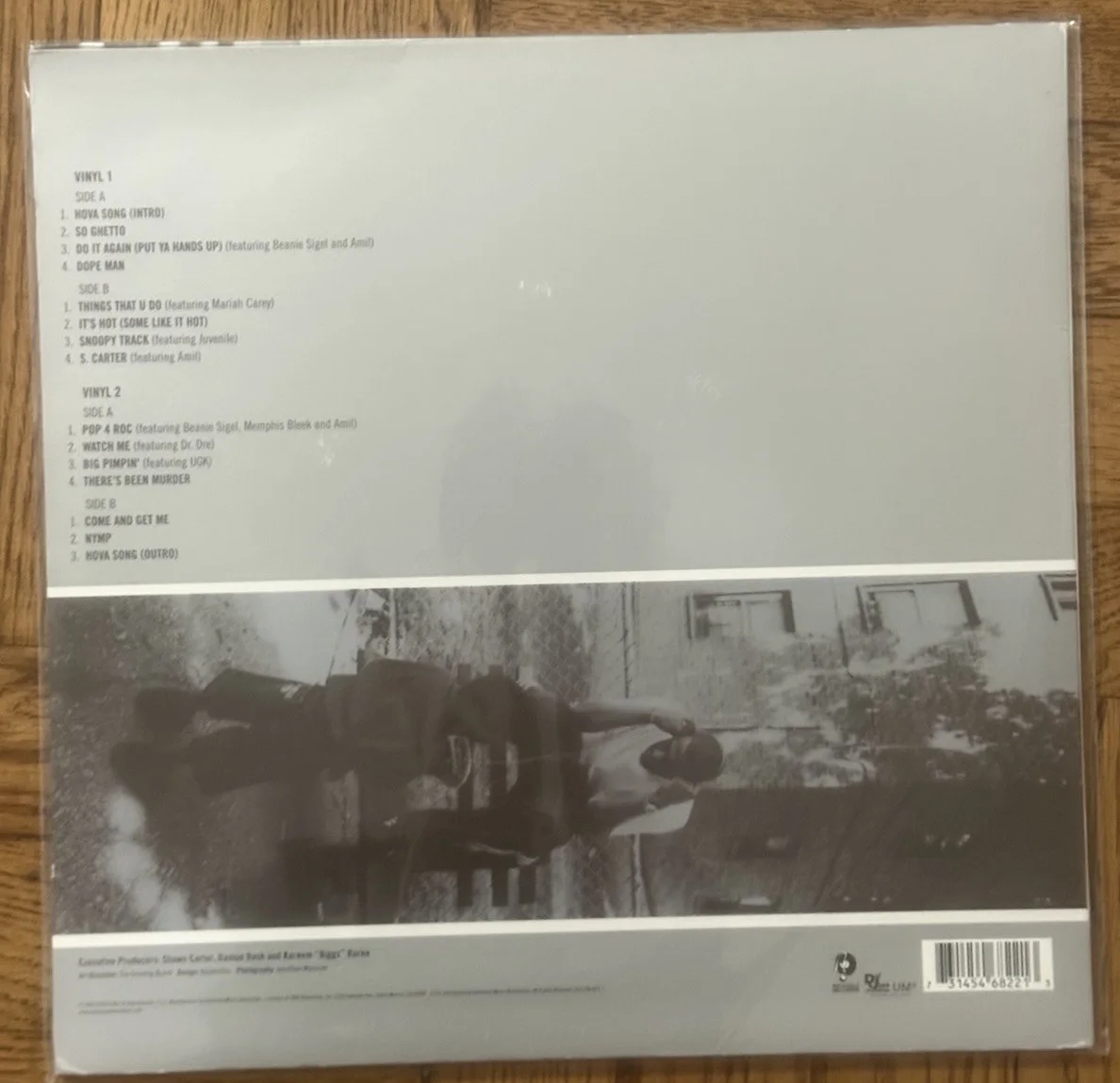 JAY-Z — JAY-Z SIGNED AUTOGRAPH LIFE AND TIME OF SEAN CARTER VOL 3 ALBUM VINYL PSA COA, изображение 3
