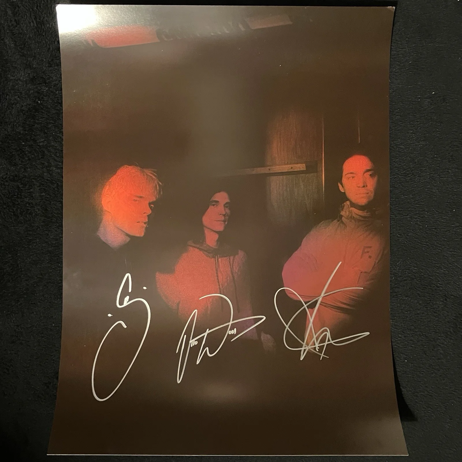 Waterparks Signed Nothing Matters Tour 2022 Poster Awsten Geoff Otto, image 2