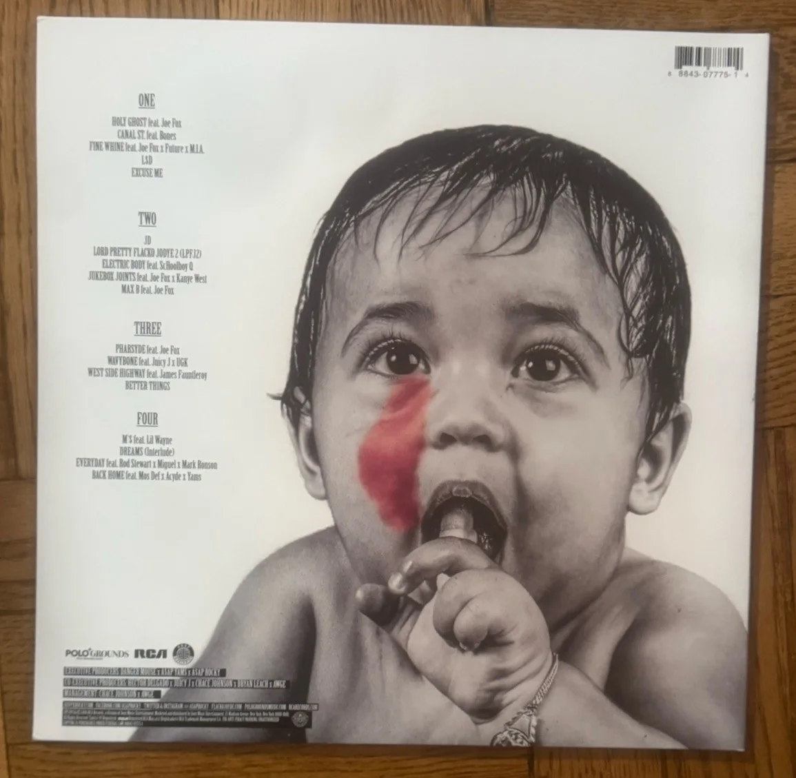 ASAP ROCKY Signed Autographed At Long Last A$AP Vinyl Album PSA/DNA COA RIHANNA, изображение 2