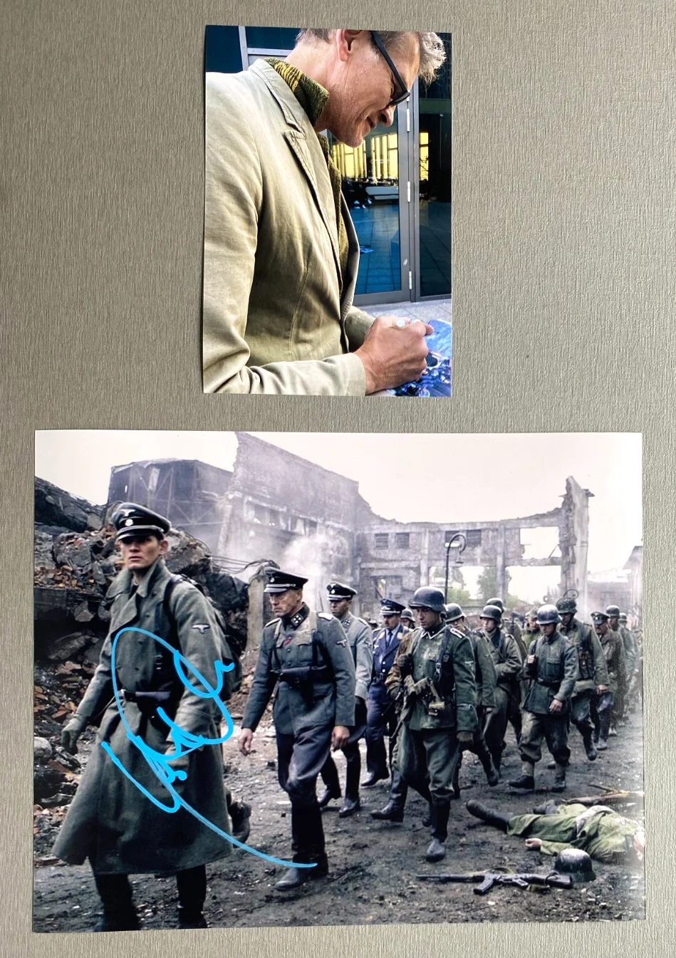 Götz Otto — GÖTZ OTTO 'Downfall' signed 8x10 Photo autographed proof