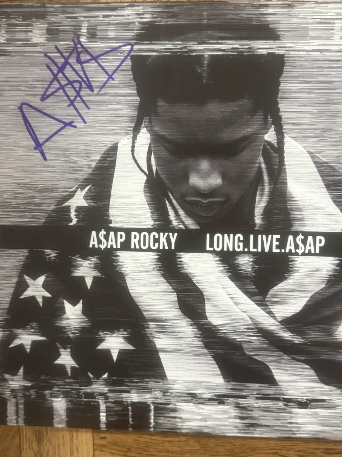 Asap Rocky Signed Autographed Long Live A$AP Vinyl Album PSA/DNA COA RIHANNA, изображение 3