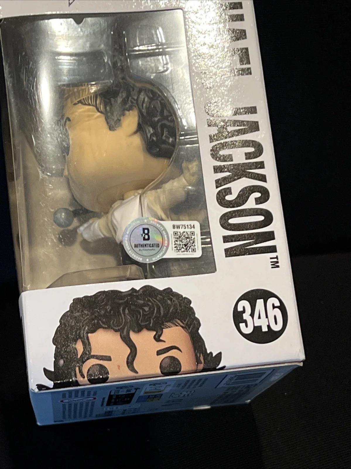 Jaafar Jackson signed autograph Michael Jackson Funko Pop Beckett Authentication, image 4