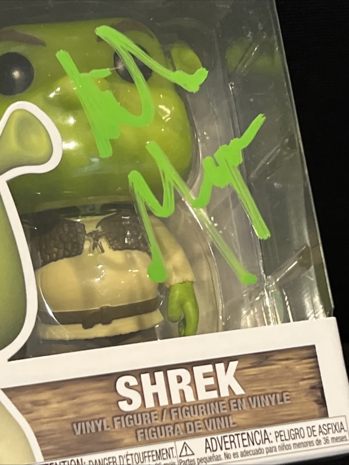 Mike Myers — Mike Myers Signed Autograph Funko Pop ( SHREK ) Beckett Authentication, изображение 2