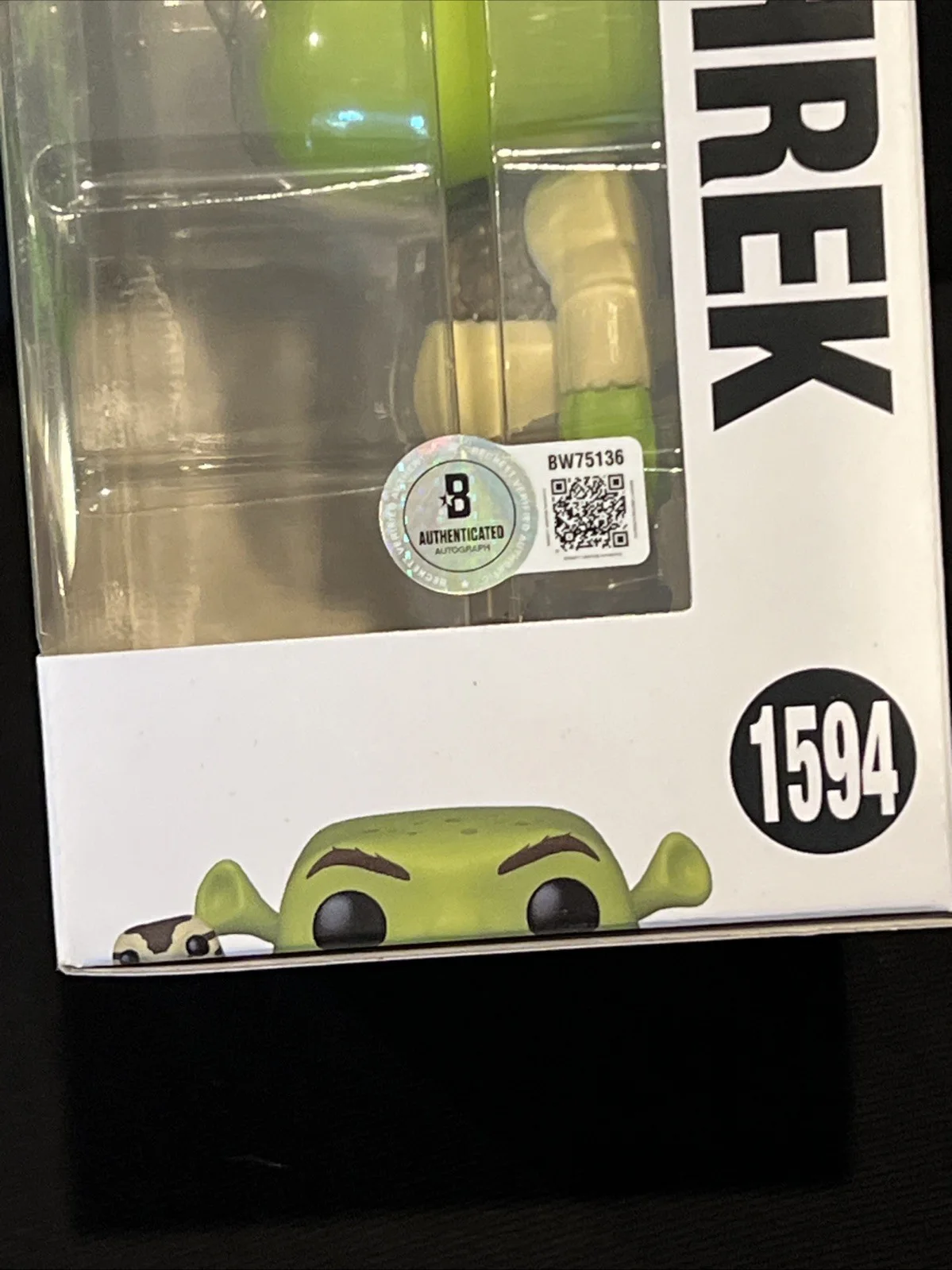 Mike Myers — Mike Myers Signed Autograph Funko Pop ( SHREK ) Beckett Authentication, изображение 4