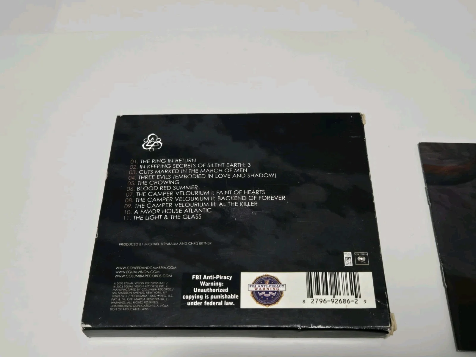 COHEED AND CAMBRIA The Afterman: Descension + Ascension SIGNED Cover (2) CD Set, изображение 3