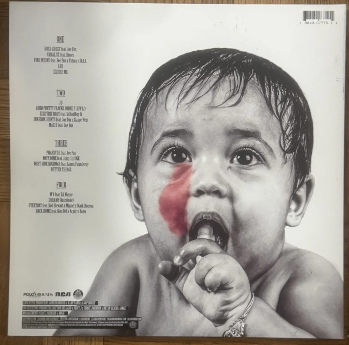 ASAP ROCKY Signed Autographed At Long Last A$AP Vinyl Album PSA/DNA COA RIHANNA, изображение 3