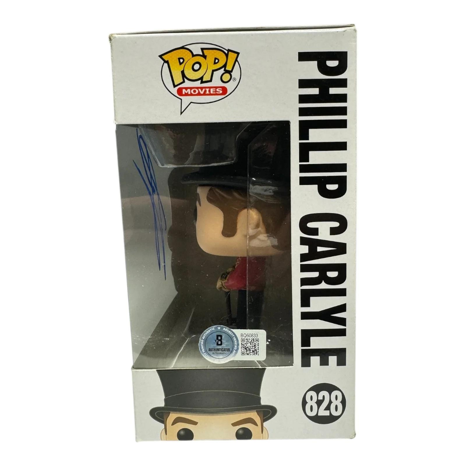 Zac Efron — Zac Efron Signed Autograph Funko Pop 828 The Greatest Showman Beckett BAS, image 2