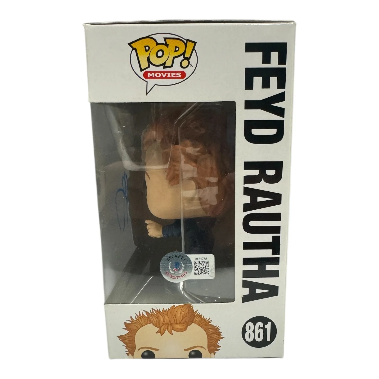 AUSTIN BUTLER — AUSTIN BUTLER SIGNED AUTOGRAPH FUNKO POP DUNE 861 BECKETT BAS FEYD RAUTHA, изображение 2