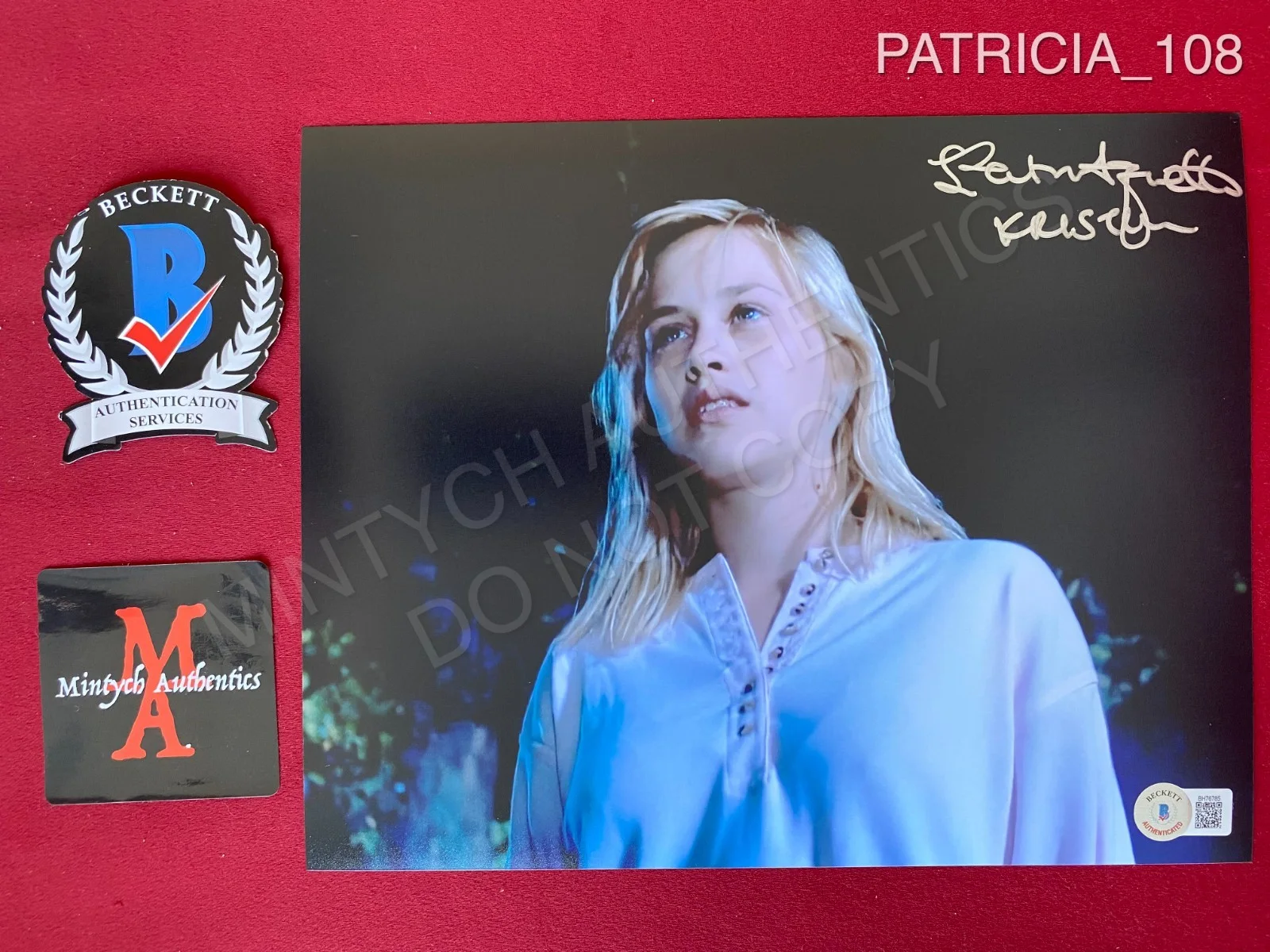 Patricia Arquette — Patricia Arquette autographed 8x10 photo A Nightmare on Elm Street 3 Beckett