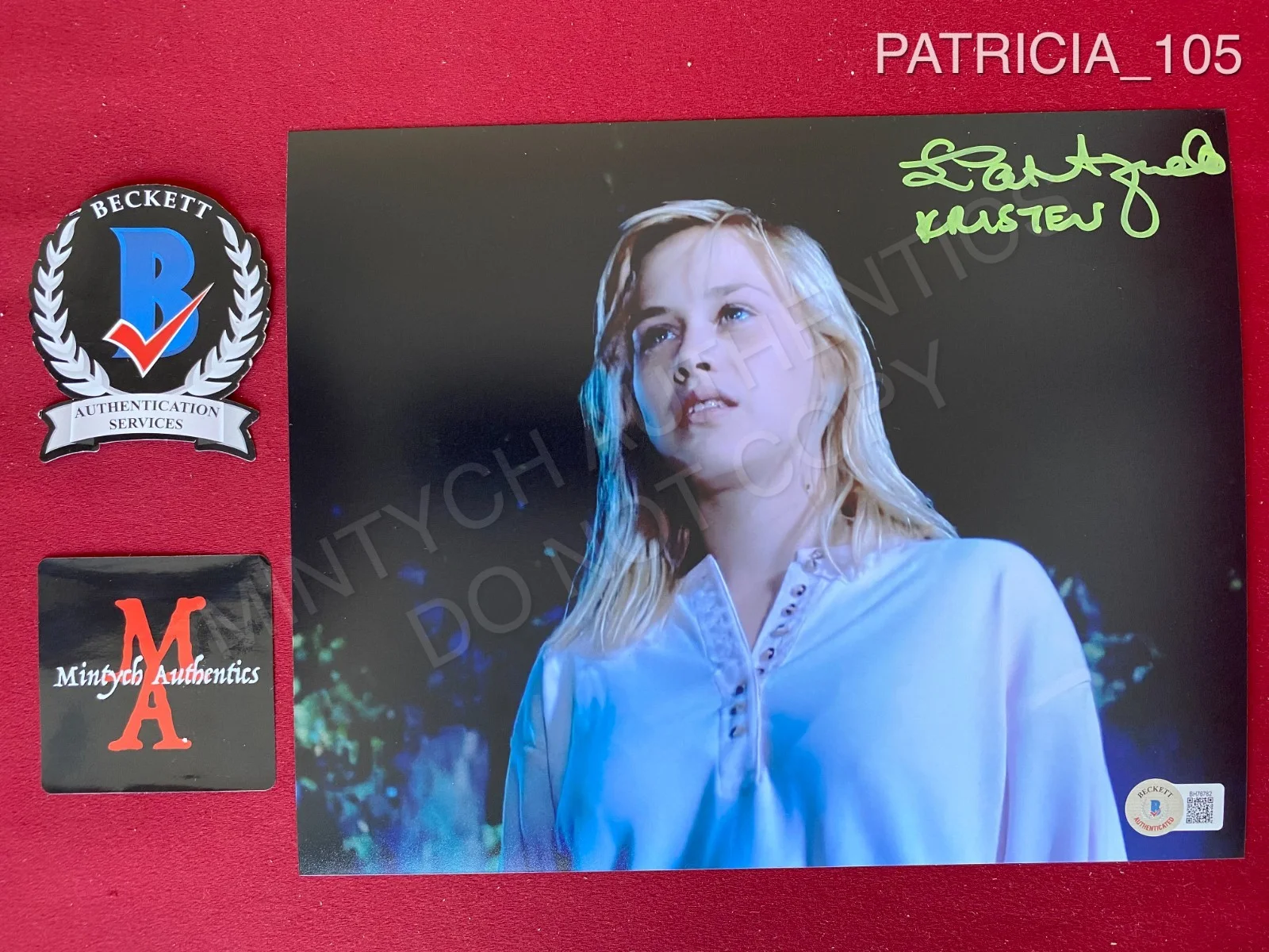 Patricia Arquette — Patricia Arquette autographed 8x10 photo A Nightmare on Elm Street 3 Beckett